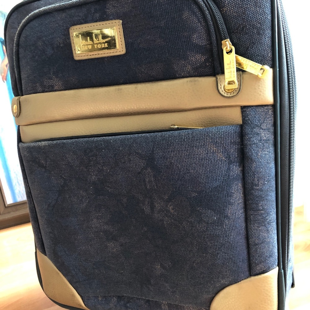 Nicole Miller Rolling Carry-On Luggage
